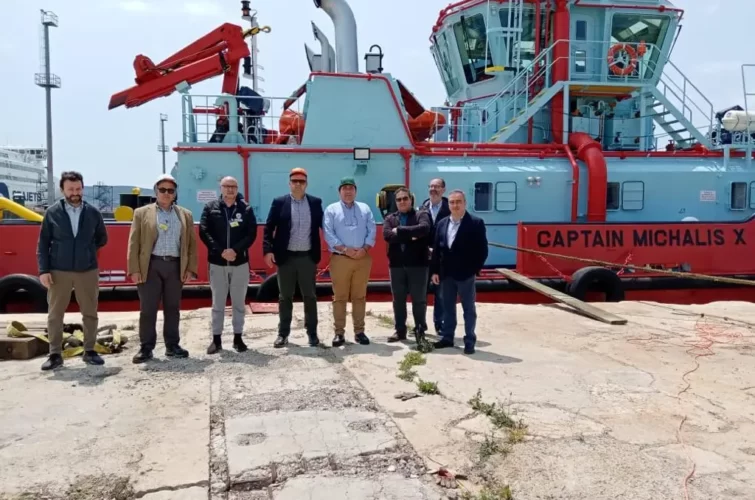 Συνάντηση μελών της Ένωσης, του κ. Α. Σκορδά και του καθηγητή ΕΜΠ κ. Ν. Βεντίκου
