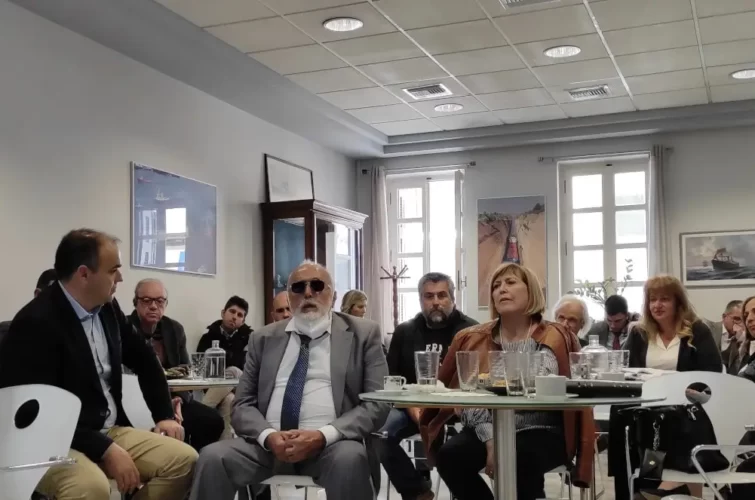 Συνάντηση στα γραφεία της Ένωσης στις 28/4/2023 με βουλευτές Α΄, Β΄ ΠΕΙΡΑΙΑ