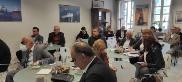 Συνάντηση στα γραφεία της Ένωσης στις 28/4/2023 με βουλευτές Α΄, Β΄ ΠΕΙΡΑΙΑ
