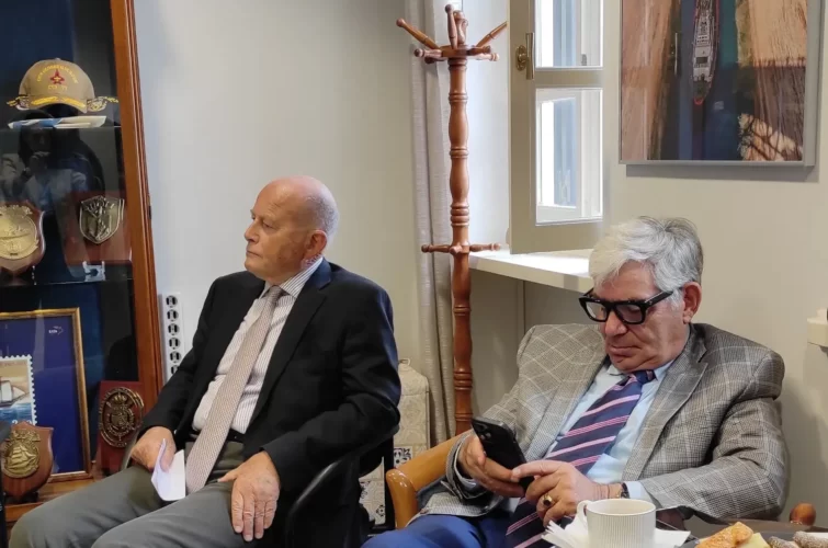 Συνάντηση στα γραφεία της Ένωσης στις 28/4/2023 με βουλευτές Α΄, Β΄ ΠΕΙΡΑΙΑ