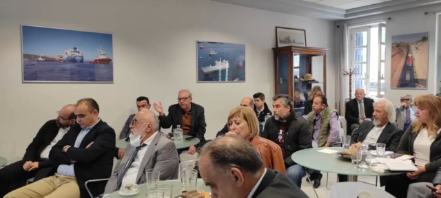 Συνάντηση στα γραφεία της Ένωσης στις 28/4/2023 με βουλευτές Α΄, Β΄ ΠΕΙΡΑΙΑ